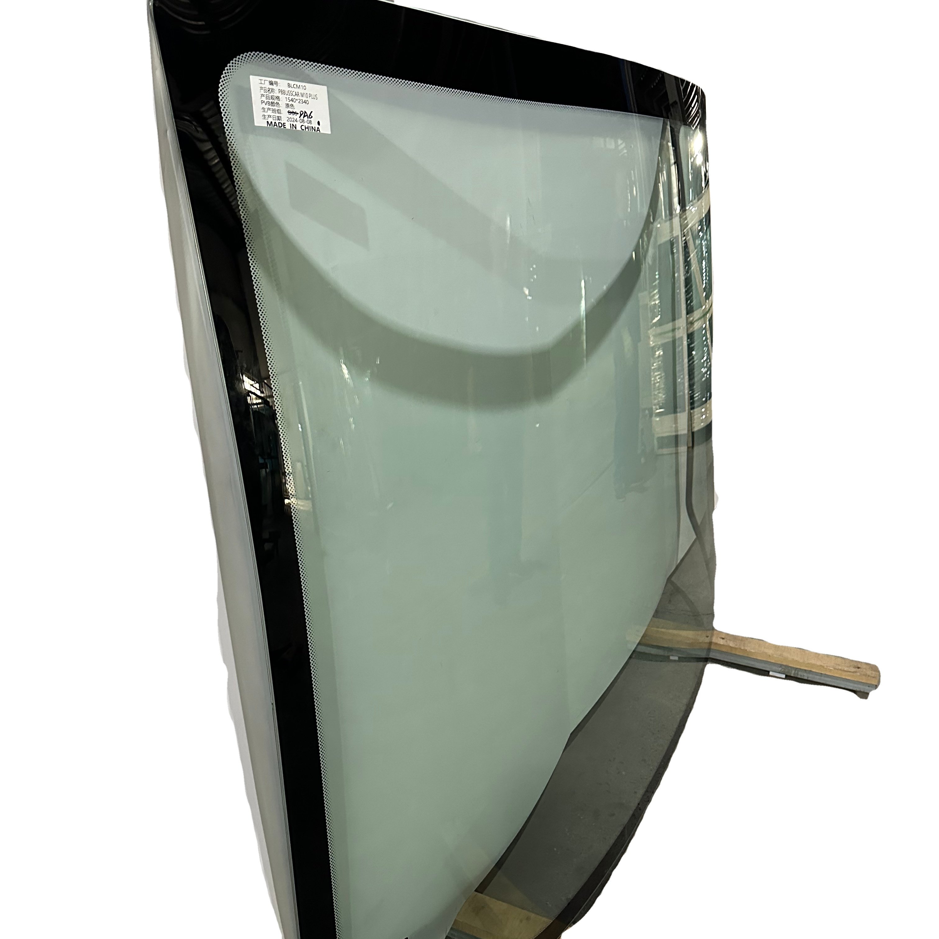 High Quality Laminated Front Windshield Auto Glass for PBBUSSCAR M10 PLUS BLCM10 Luxurybus Windshields
